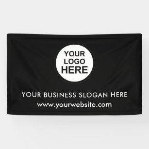 Banderoles Site Web de Slogan Logo d'entreprise personnalisé 