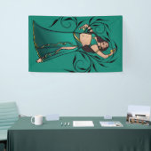 Banderoles Sivoney Danseuse du ventre Déesse (Salon professionnel)