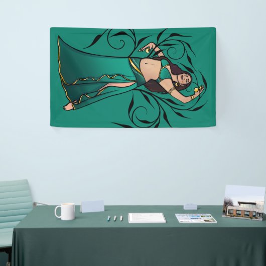 Banderoles Sivoney Danseuse du ventre Déesse (Salon professionnel)