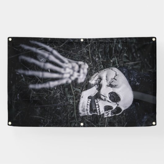 Banderoles Skeleton d'Halloween (Horizontal)