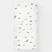 Banderoles Ski alpin d'hiver Ski Ski Ski Motif (Verticale)