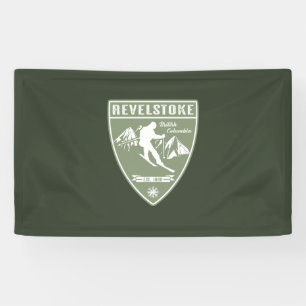 Banderoles Ski Revelstoke Colombie-Britannique