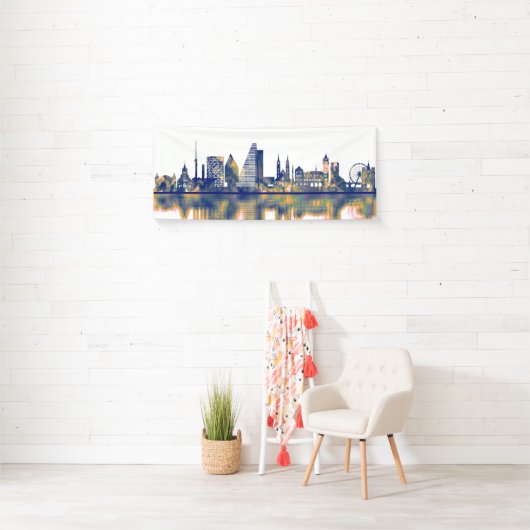 Banderoles Skyline de Bâle (En situation)