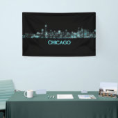 Banderoles Skyline de Chicago (Salon professionnel)