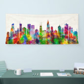 Banderoles Skyline de Chicago (Salon professionnel)