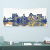 Banderoles Skyline de Iowa (Salon professionnel)