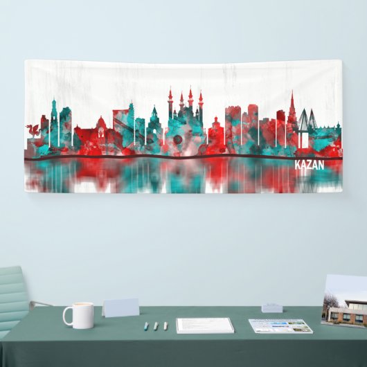 Banderoles Skyline de Kazan Russie (Salon professionnel)