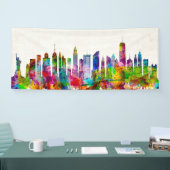 Banderoles Skyline de New York (Salon professionnel)