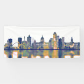 Banderoles Skyline Des Moines (Horizontal)
