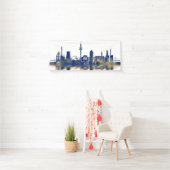 Banderoles Skyline Duisburg (En situation)
