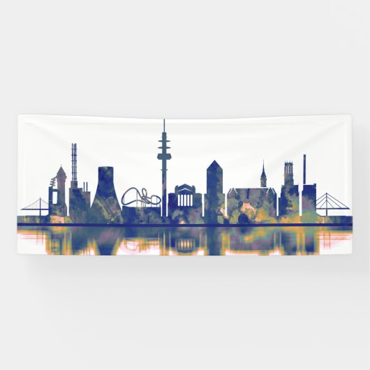 Banderoles Skyline Duisburg (Horizontal)
