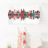 Banderoles Skyline Quito Ecuador (En situation)