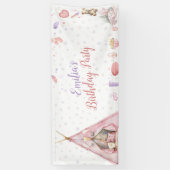 Banderoles Sleepover Pajama Birthday Party (Vertical)