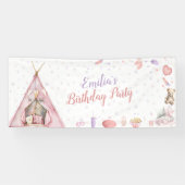 Banderoles Sleepover Pajama Birthday Party (Horizontal)
