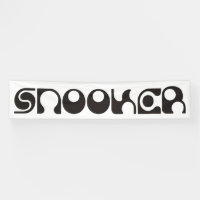 SNOOKER police moderne + vos idées