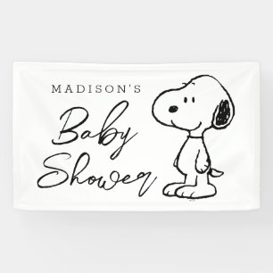 Banderoles Snoopy d'arachides BABY SHOWER