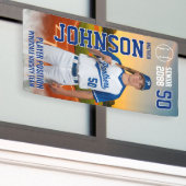 Banderoles Soccer Team Senior Night Custom Player Photo (Bâtiment extérieur)