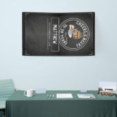 Banderoles Soeurs et bières noires et blanches 50e anniversai (Salon professionnel)