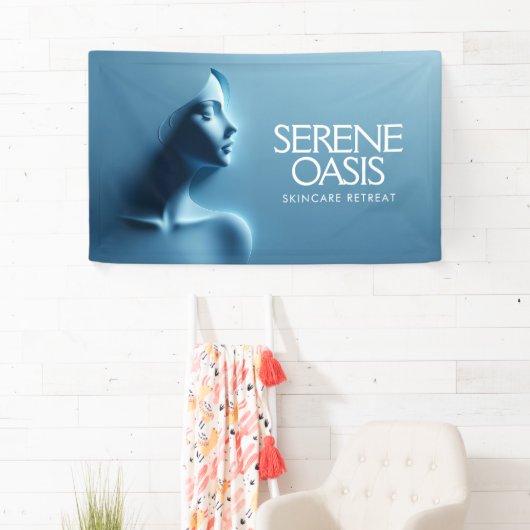 Banderoles Soins de beauté sereins, Massage, Spa (En situation)