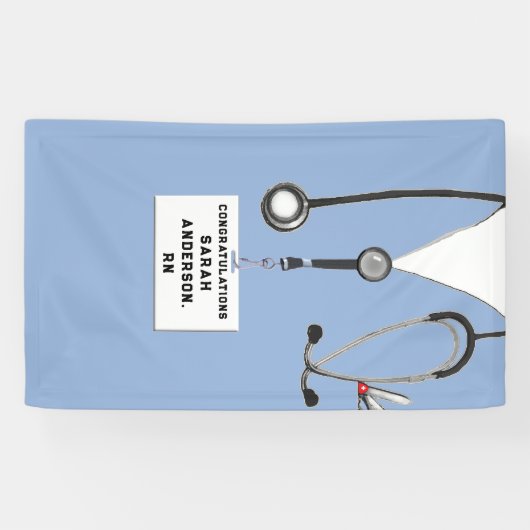 Banderoles Soins infirmiers (Horizontal)