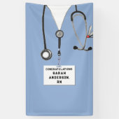 Banderoles Soins infirmiers (Vertical)