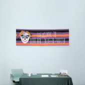 Banderoles Soirée Costume Halloween Crâne sucre (Salon professionnel)