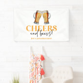 Banderoles Soirée d'anniversaire pour la bière et la bière (En situation)