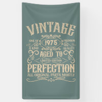 Soirée de 50 ans vintage personnalisée