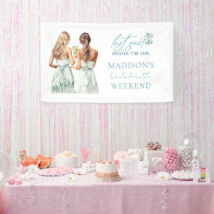 Banderoles Soirée de bachelorette de croisière personnalisée