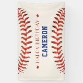 Banderoles Soirée de baseball Sport joyeuse fête d'anniversai (Vertical)