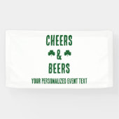 Banderoles Soirée de fête des bières et des bières (Horizontal)