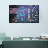 Banderoles Soirée Sous Les Étoiles Anniversaire Fête (Salon professionnel)