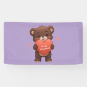 Banderoles Sois ma Saint Valentin ? (Horizontal)