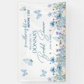 Banderoles Something Blue avant le mariage Welcome (Vertical)