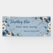 Banderoles Something Blue Before I do Shower de Mariée (Horizontal)