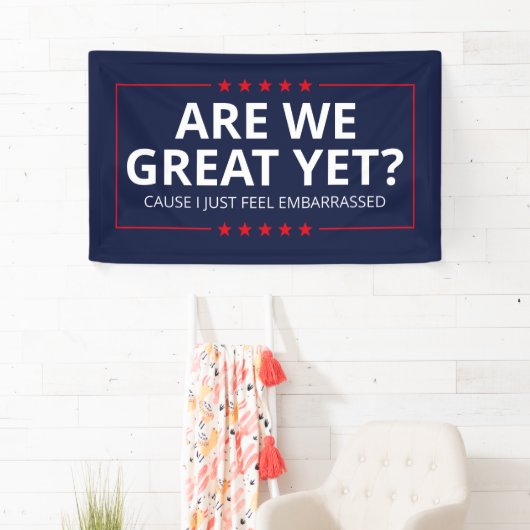 Banderoles Sommes-Nous Encore Grands ? Je Me Sens Embarrassé  (En situation)