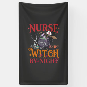 Banderoles Sorcière de jour de sage-femme Nuit de Halloween C