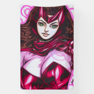 Banderoles Sorcière écarlate ~ Wanda Maximoff