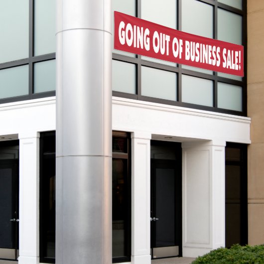 Banderoles Sortir de la vente (Bâtiment extérieur)