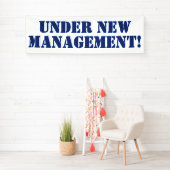 Banderoles Sous Nouvelle gestion (En situation)