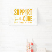 Banderoles soutien pour le cancer de l'enfant pour le traitem (Insitu)