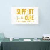 Banderoles soutien pour le cancer de l'enfant pour le traitem (Salon professionnel)