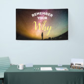 Banderoles Souvenez-vous de votre motivation (Salon professionnel)