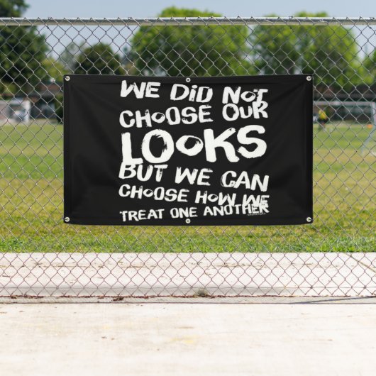 Banderoles Soyez gentils les uns envers les autres (En situation)