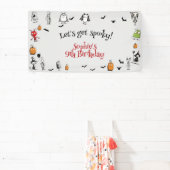 Banderoles Soyons éffrayants ! anniversaire de enfant de mons (Insitu)