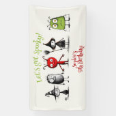 Banderoles Soyons éffrayants ! anniversaire de enfant de mons (Verticale)