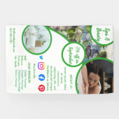 Banderoles spa de santé affiche prospectus centre de bien-êtr (Horizontal)