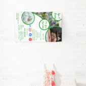 Banderoles spa de santé affiche prospectus centre de bien-êtr (Insitu)