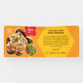 Banderoles Spécialités du restaurant Bandeau sur mesure (Horizontal)