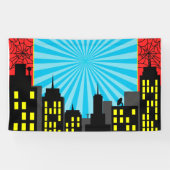 Banderoles Spiderman Marvel Thème (Horizontal)